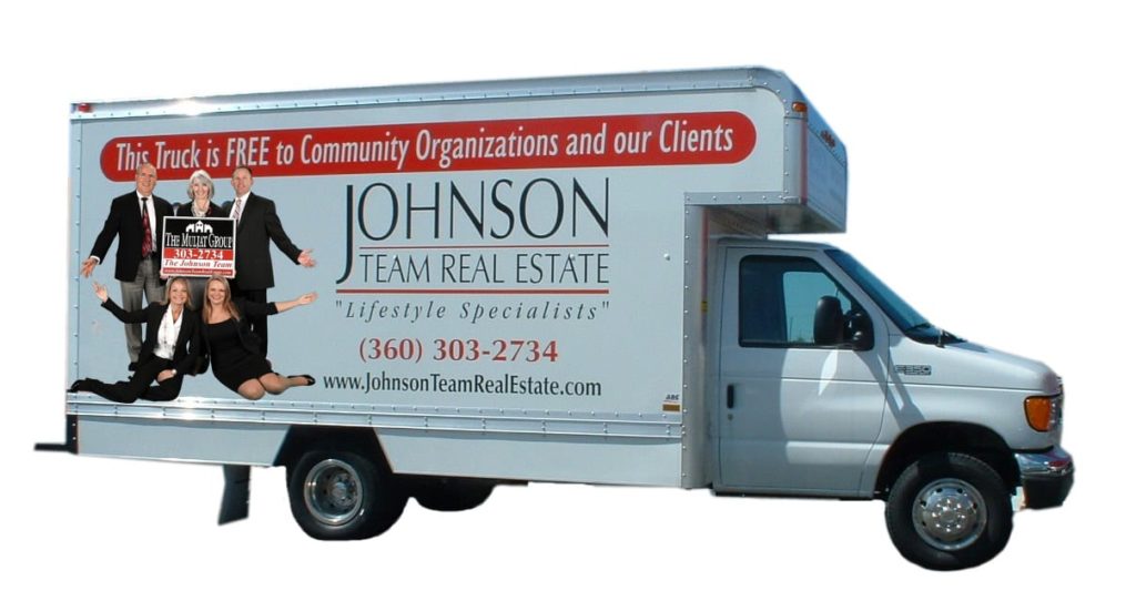 wrap a Moving Truck with your real estate branding