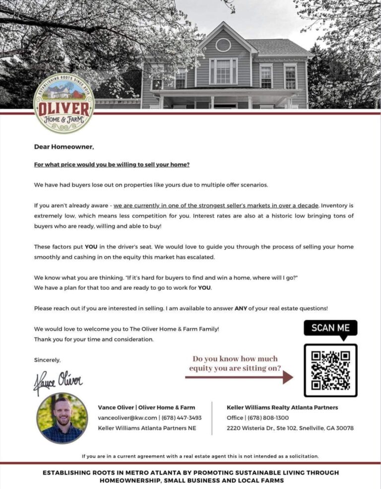 Golden Letter Real Estate Template